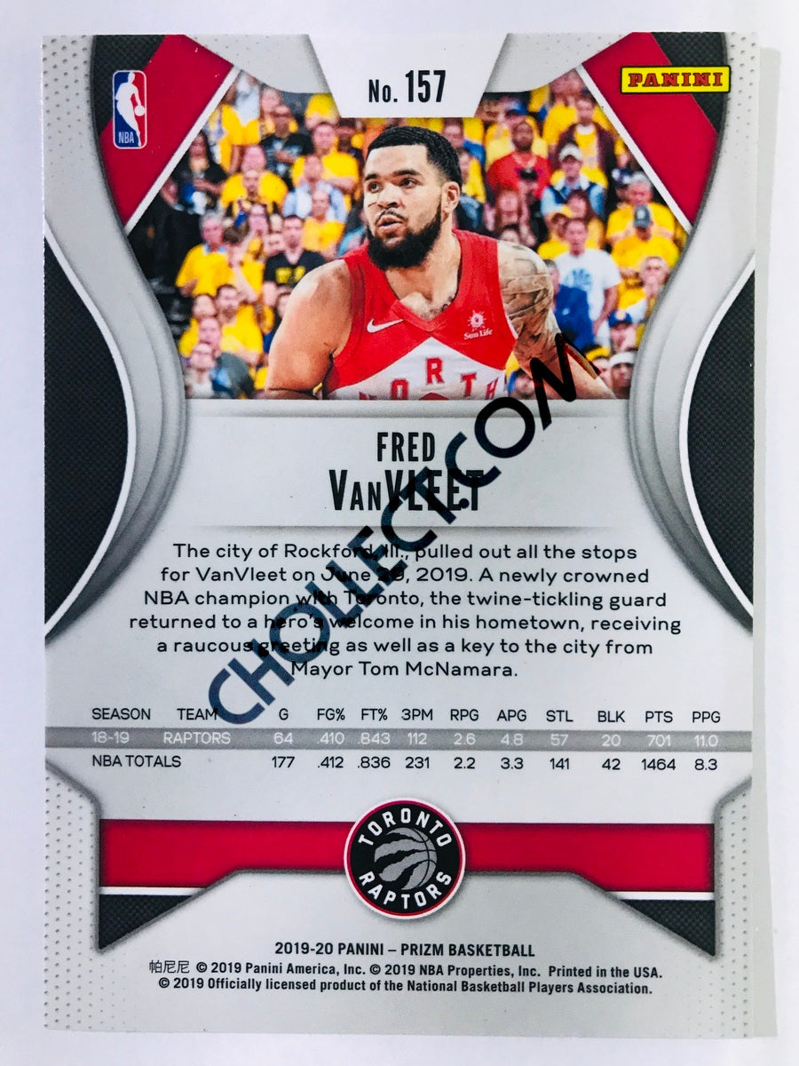 Fred VanVleet - Toronto Raptors 2019-20 Panini Prizm #157