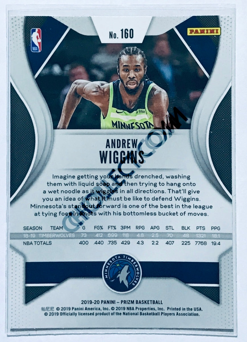 Andrew Wiggins - Minnesota Timberwolves 2019-20 Panini Prizm #160