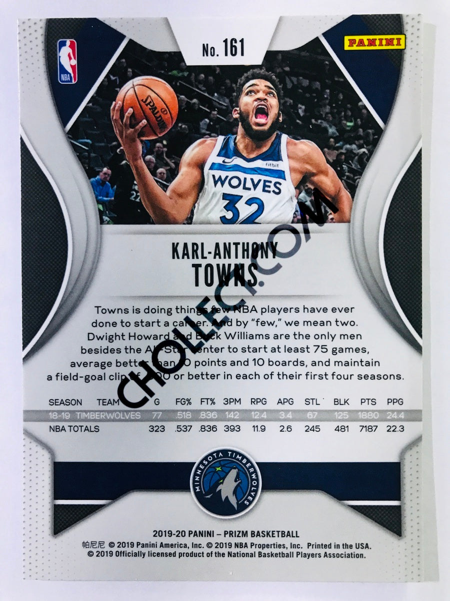 Karl-Anthony Towns - Minnesota Timberwolves 2019-20 Panini Prizm #161