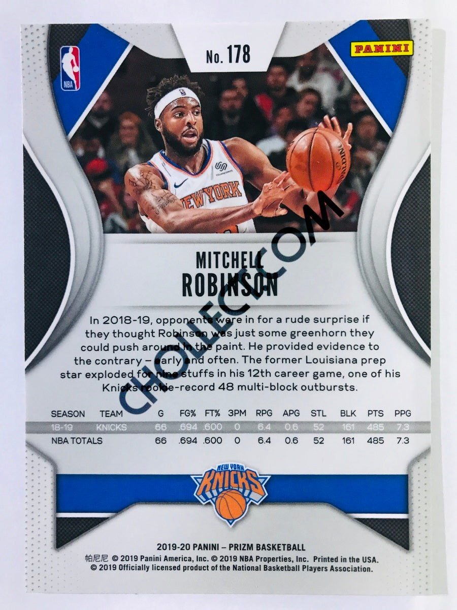 Mitchell Robinson - New York Knicks 2019-20 Panini Prizm #178