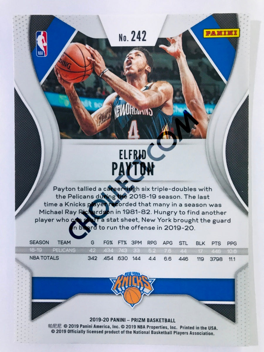 Elfrid Payton - New York Knicks 2019-20 Panini Prizm #242