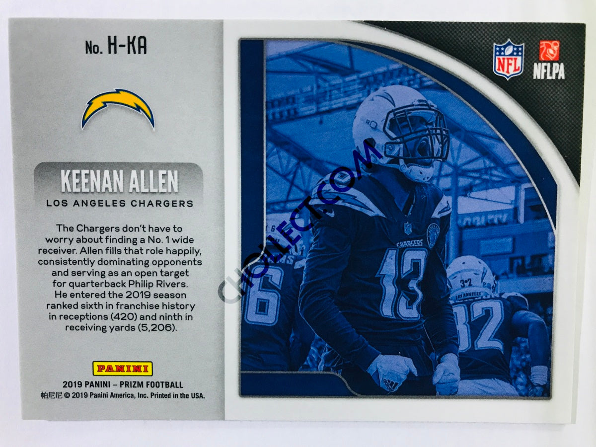 Keenan Allen - Los Angeles Chargers 2019-20 Panini Prizm Hype Insert #12