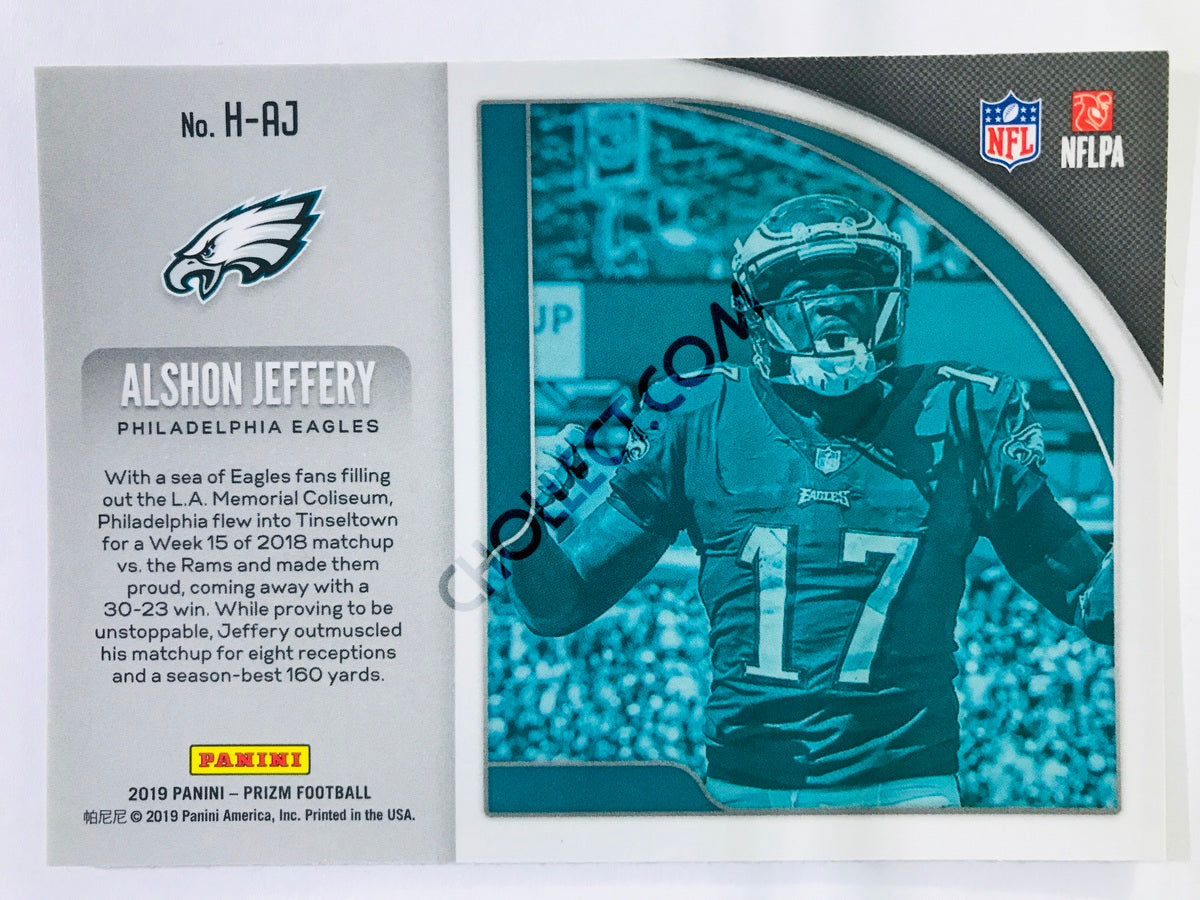 Alshon Jeffery - Philadelphia Eagles 2019-20 Panini Prizm Hype Insert #15