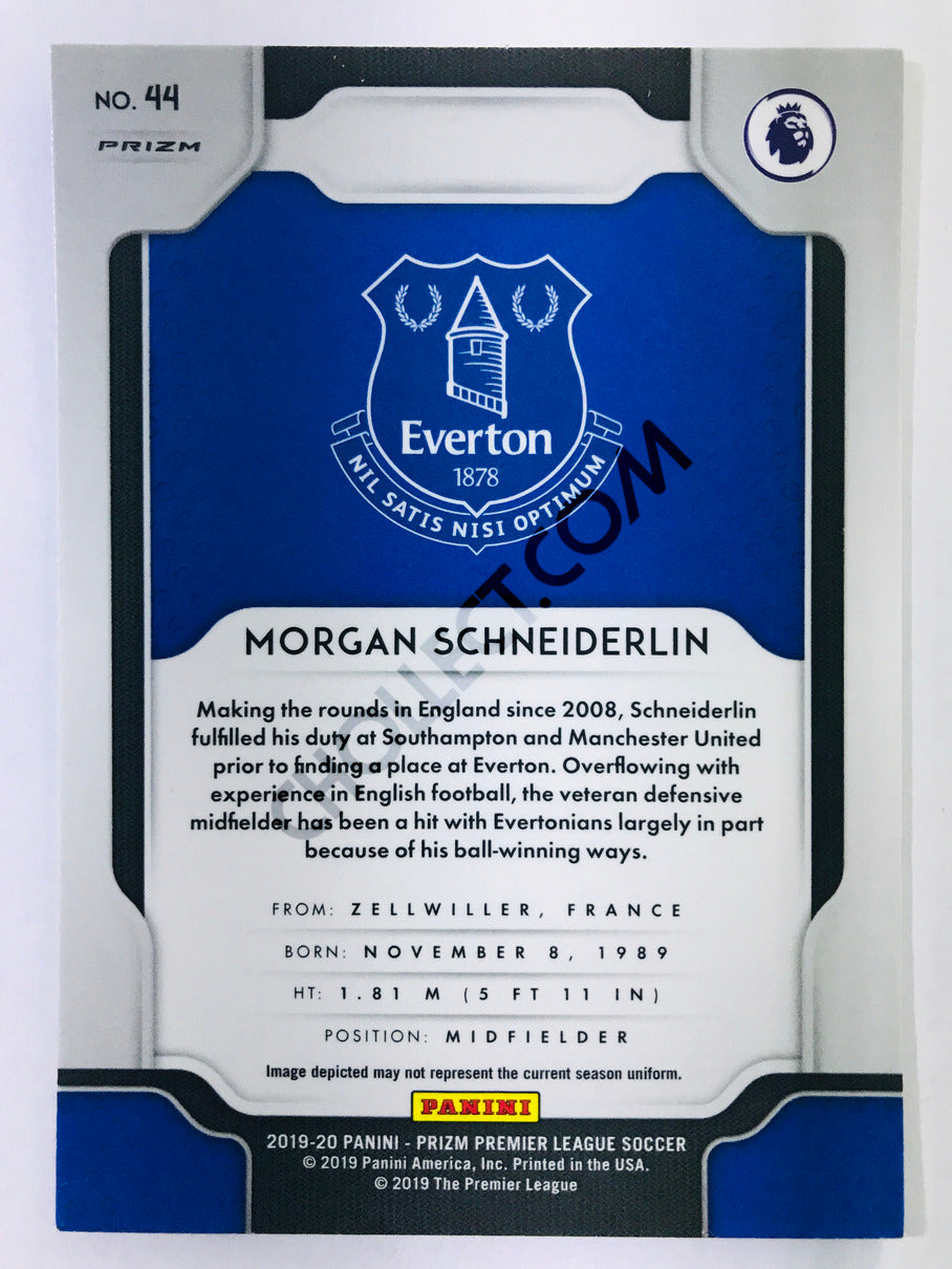 Morgan Schneiderlin - Everton 2019-20 Panini Prizm Premier League Multicolor Parallel#44