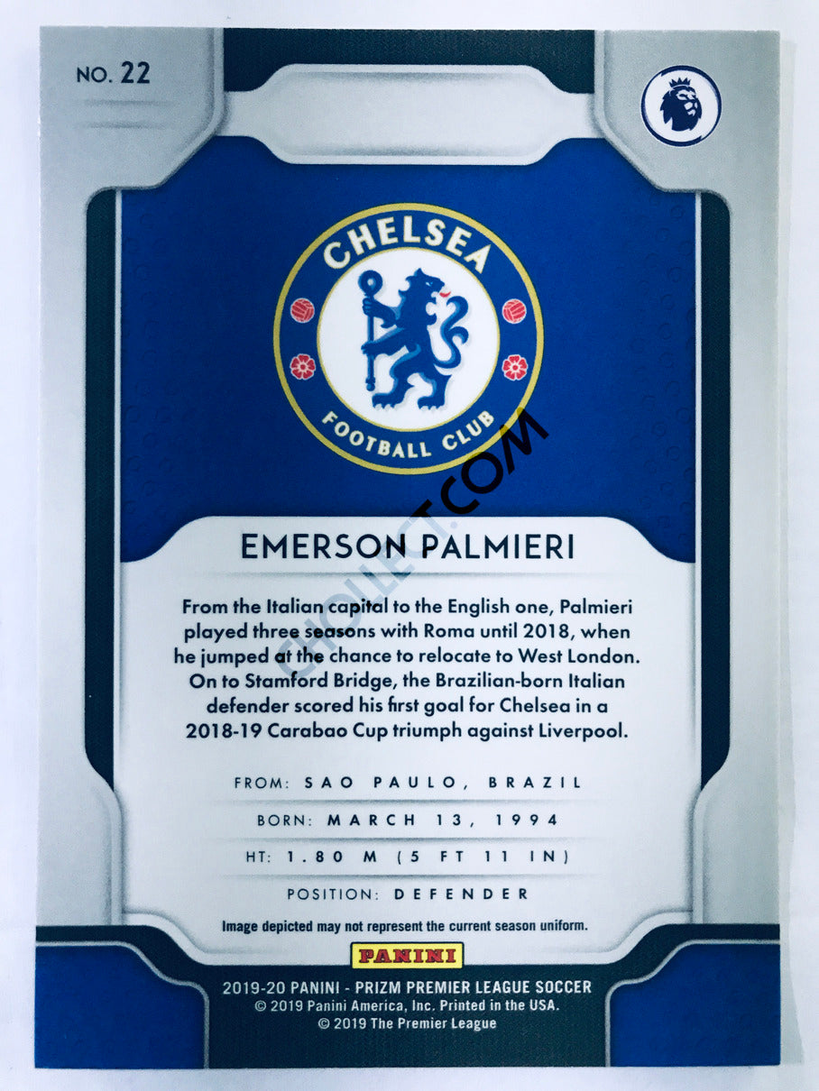 Emerson Palmieri - Chelsea FC 2019-20 Panini Prizm Premier League #22