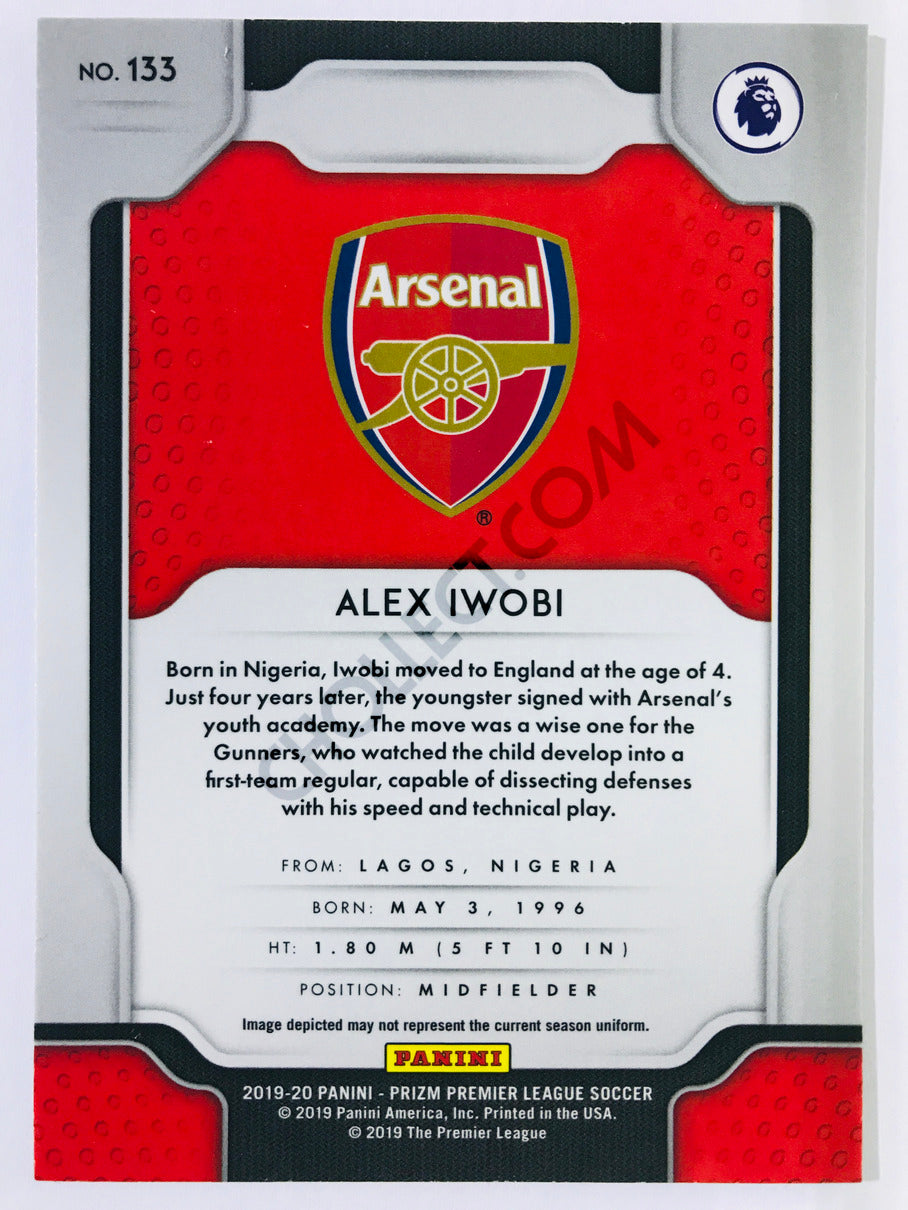 Alex Iwobi - Arsenal 2019-20 Panini Prizm Premier League #133