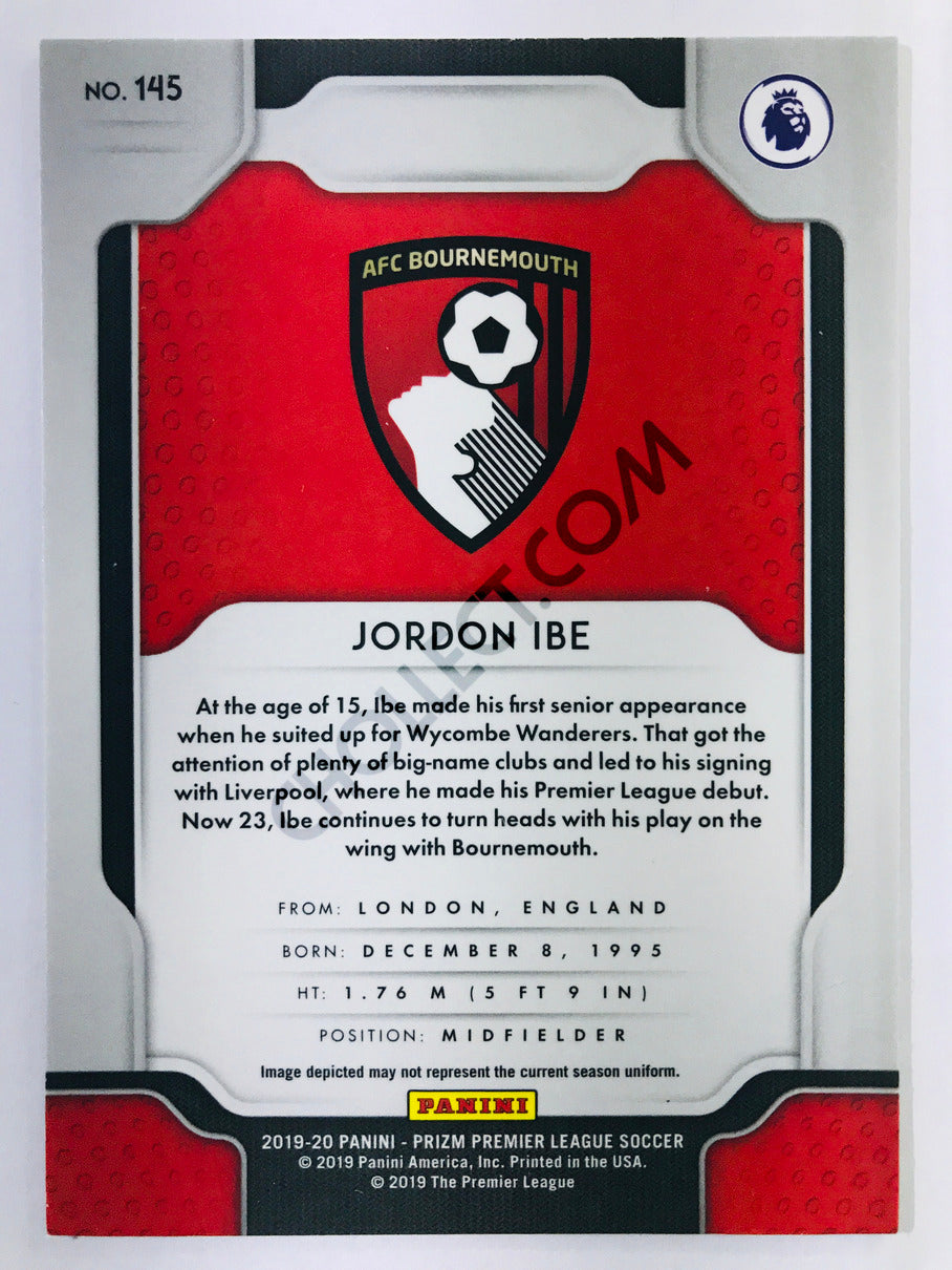 Jordon Ibe - AFC Bournemouth 2019-20 Panini Prizm Premier League #145