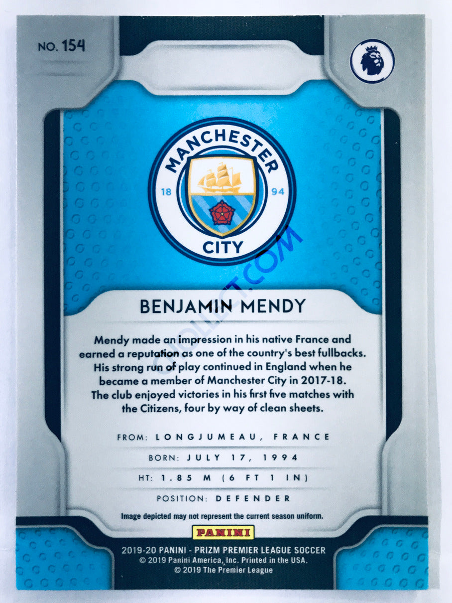 Benjamin Mendy - Manchester City 2019-20 Panini Prizm Premier League #154