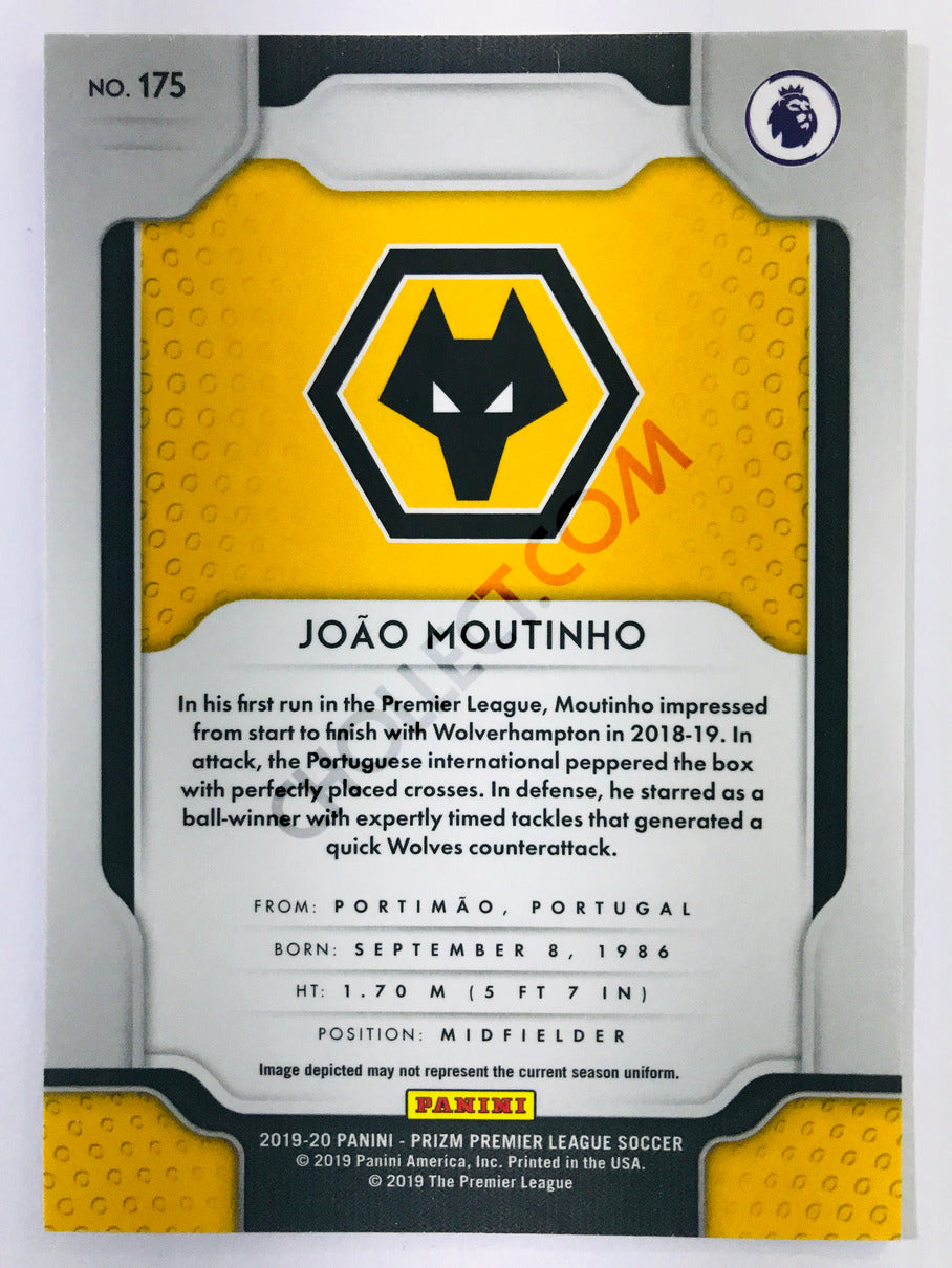 Joao Moutinho - Wolverhampton Wanderers 2019-20 Panini Prizm Premier League #175