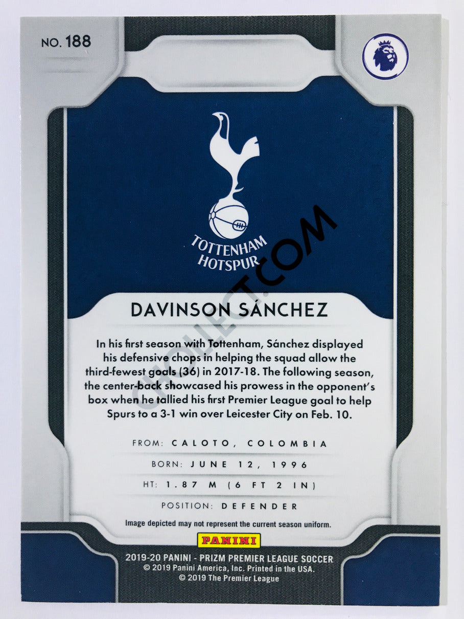Davinson Sanchez - Tottenham Hotspur 2019-20 Panini Prizm Premier League #188