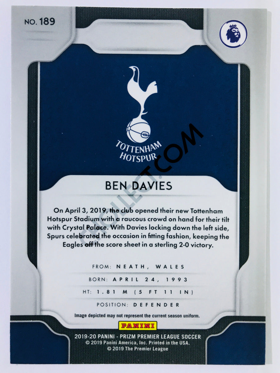 Ben Davies - Tottenham Hotspur 2019-20 Panini Prizm Premier League #189