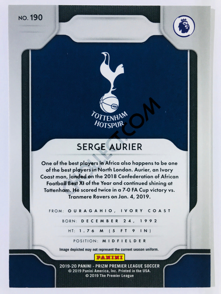 Serge Aurier - Tottenham Hotspur 2019-20 Panini Prizm Premier League #190