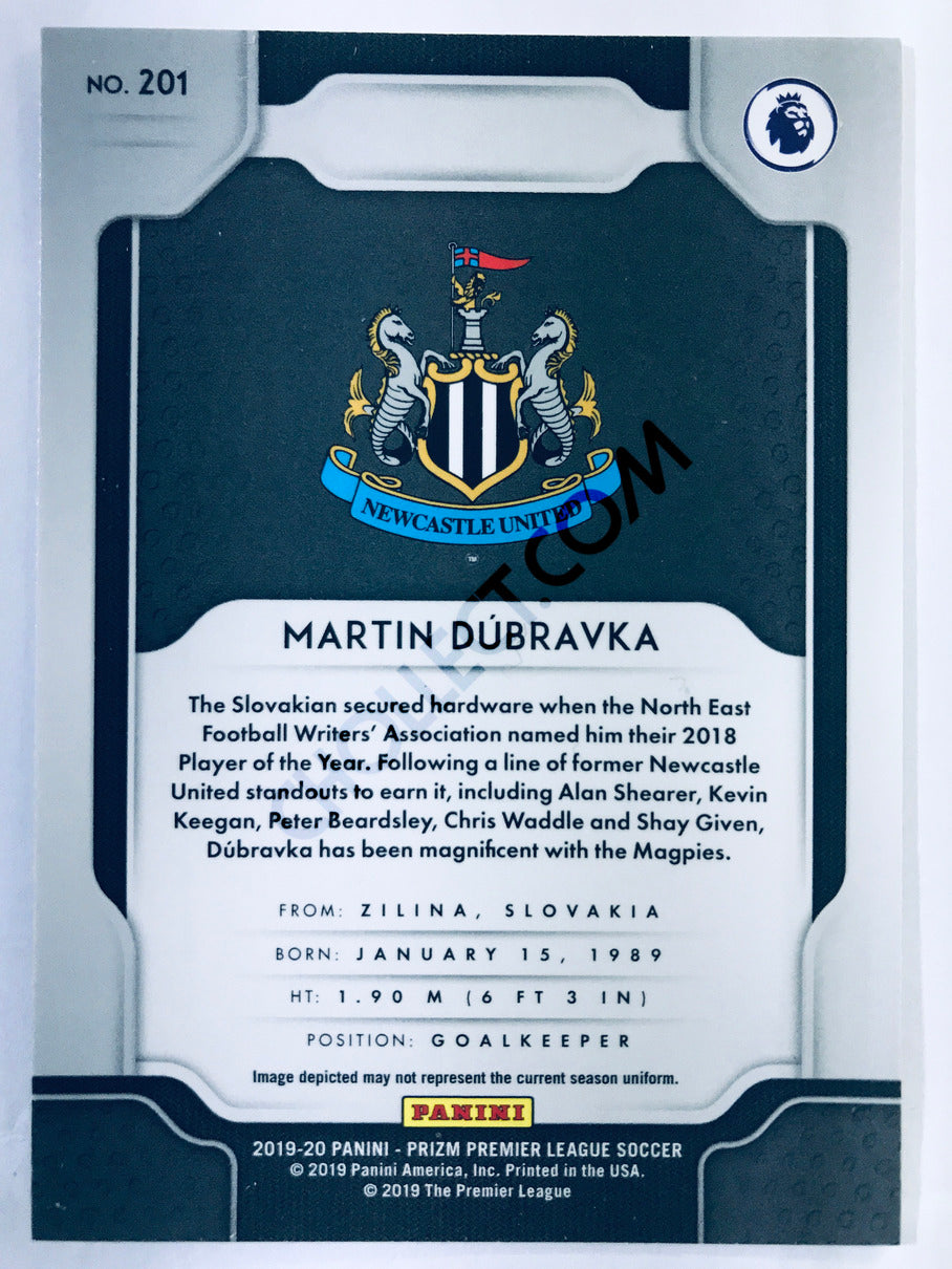 Martin Dubravka - Newcastle United 2019-20 Panini Prizm Premier League RC Rookie #201