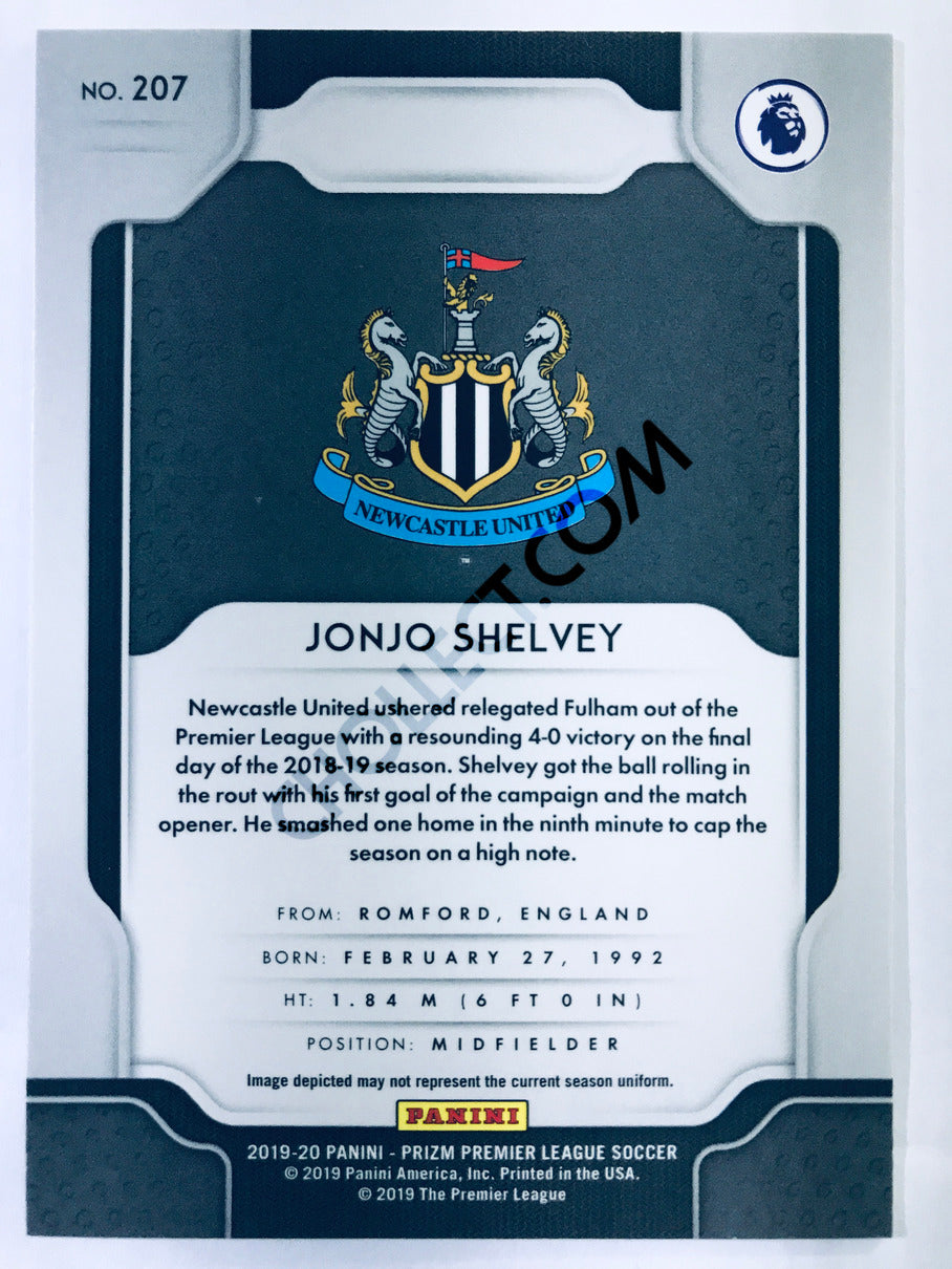 Jonjo Shelvey - Newcastle United 2019-20 Panini Prizm Premier League #207