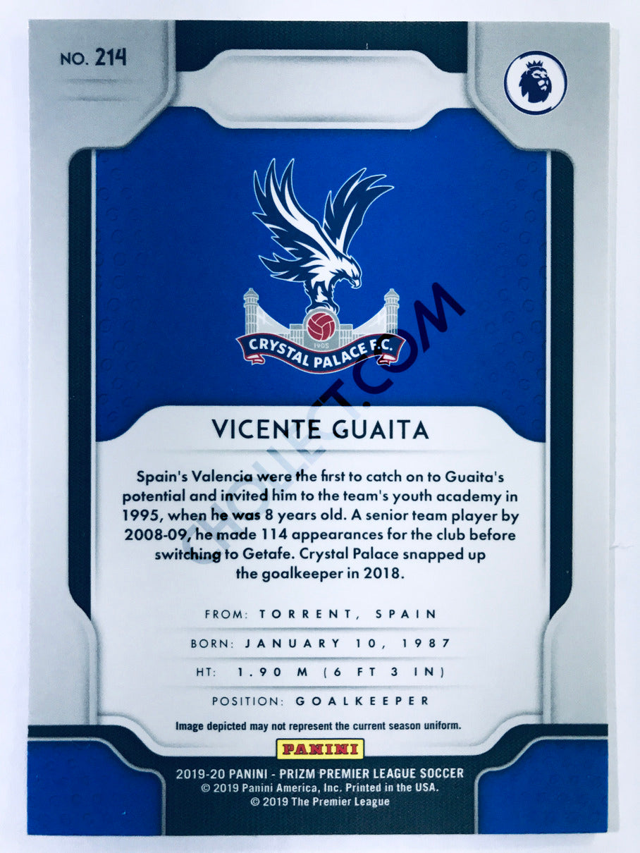 Vicente Guaita - Crystal Palace 2019-20 Panini Prizm Premier League RC Rookie #214