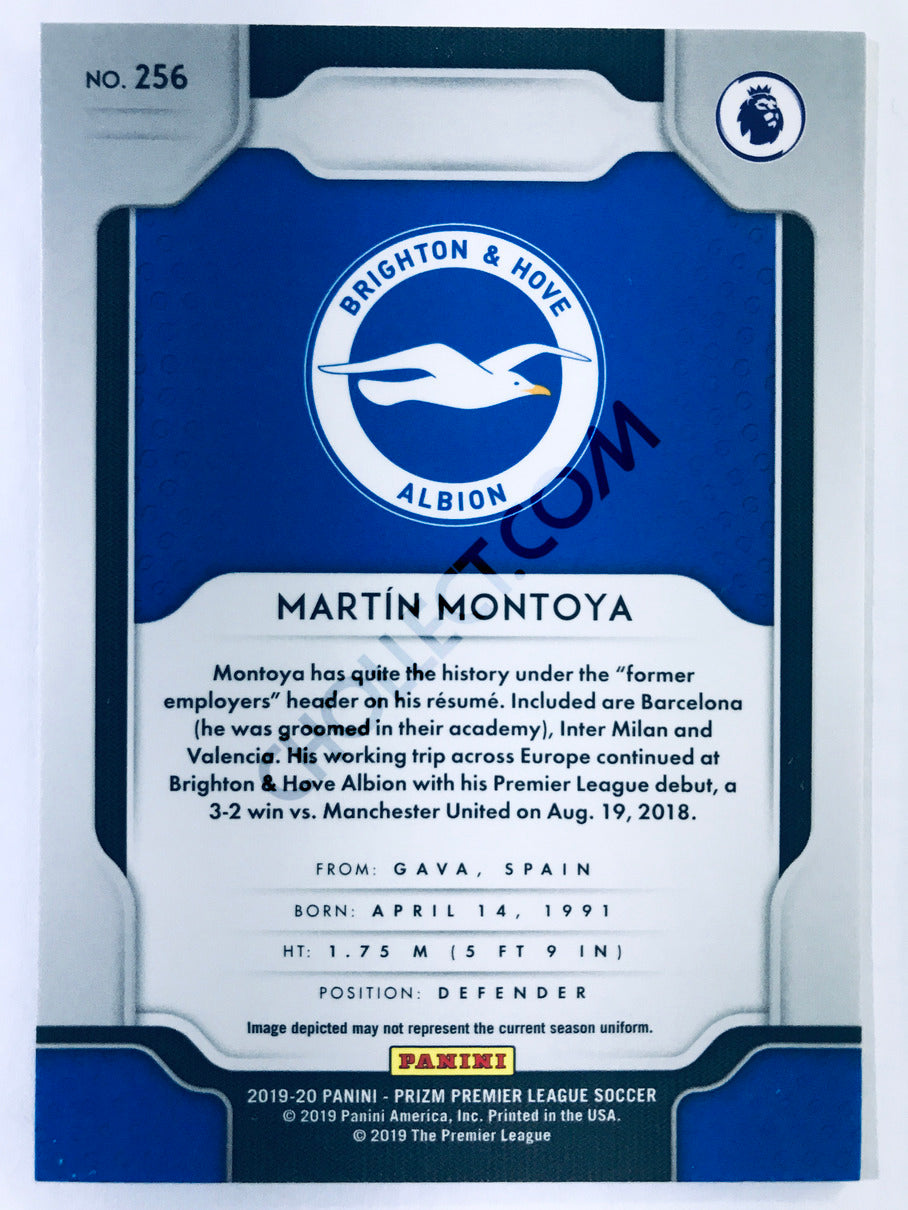 Martin Montoya - Brighton & Hove Albion 2019-20 Panini Prizm Premier League RC Rookie #256