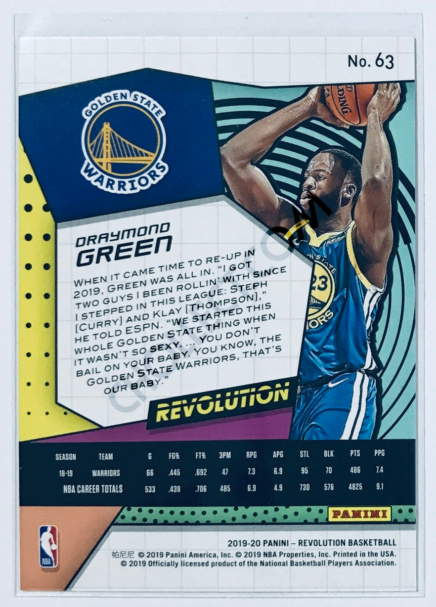 Draymond Green - Golden State Warriors 2019-20 Panini Revolution #63