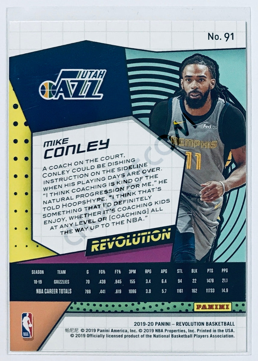 Mike Conley - Utah Jazz 2019-20 Panini Revolution #91