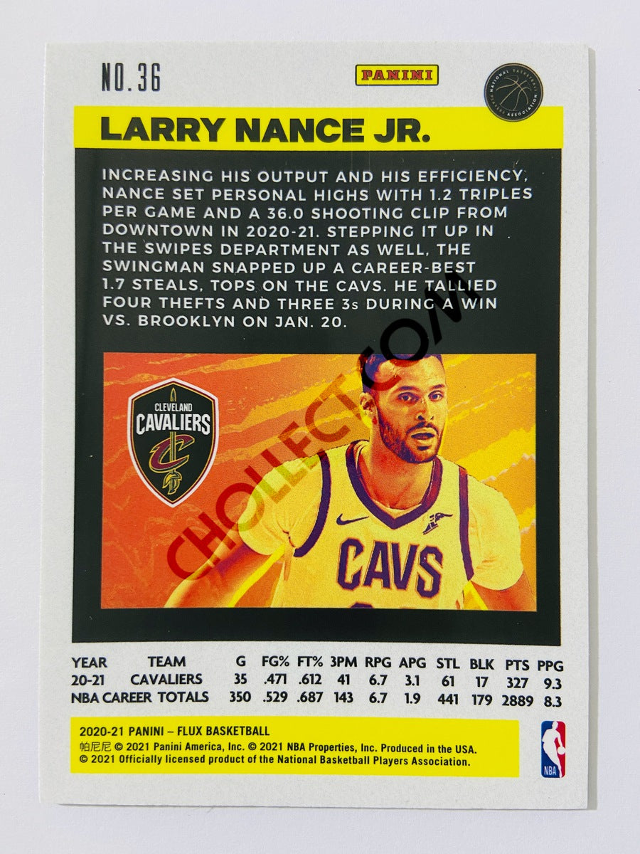 Larry Nance Jr. - Cleveland Cavaliers 2020-21 Panini Flux #36