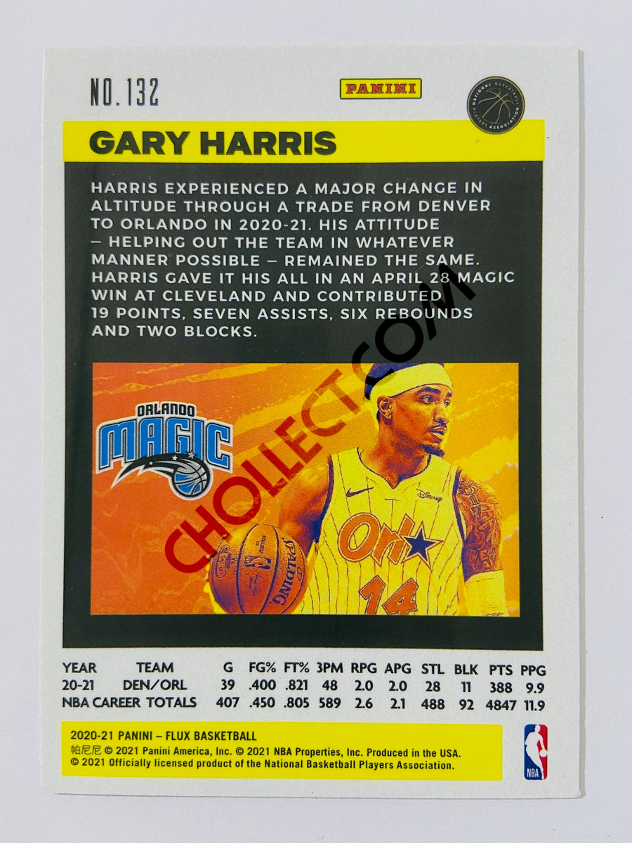 Gary Harris – Orlando Magic 2020-21 Panini Flux #132