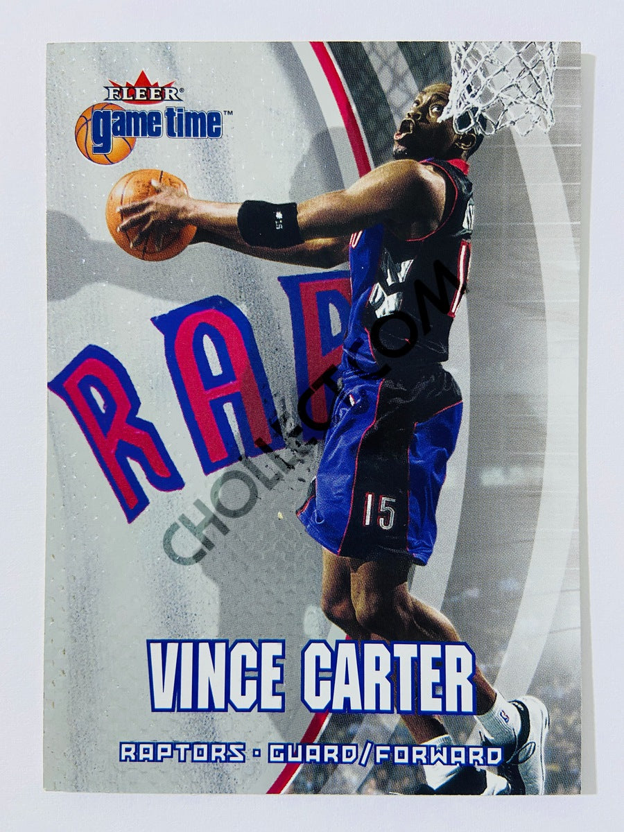 Vince Carter – Toronto Raptors 2000-01 Fleer Game Time #1