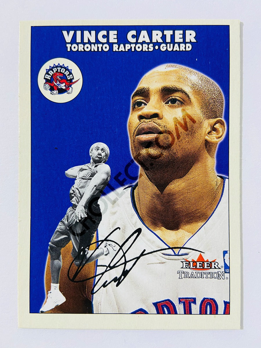 Vince Carter – Toronto Raptors 2000-01 Fleer Tradition #44