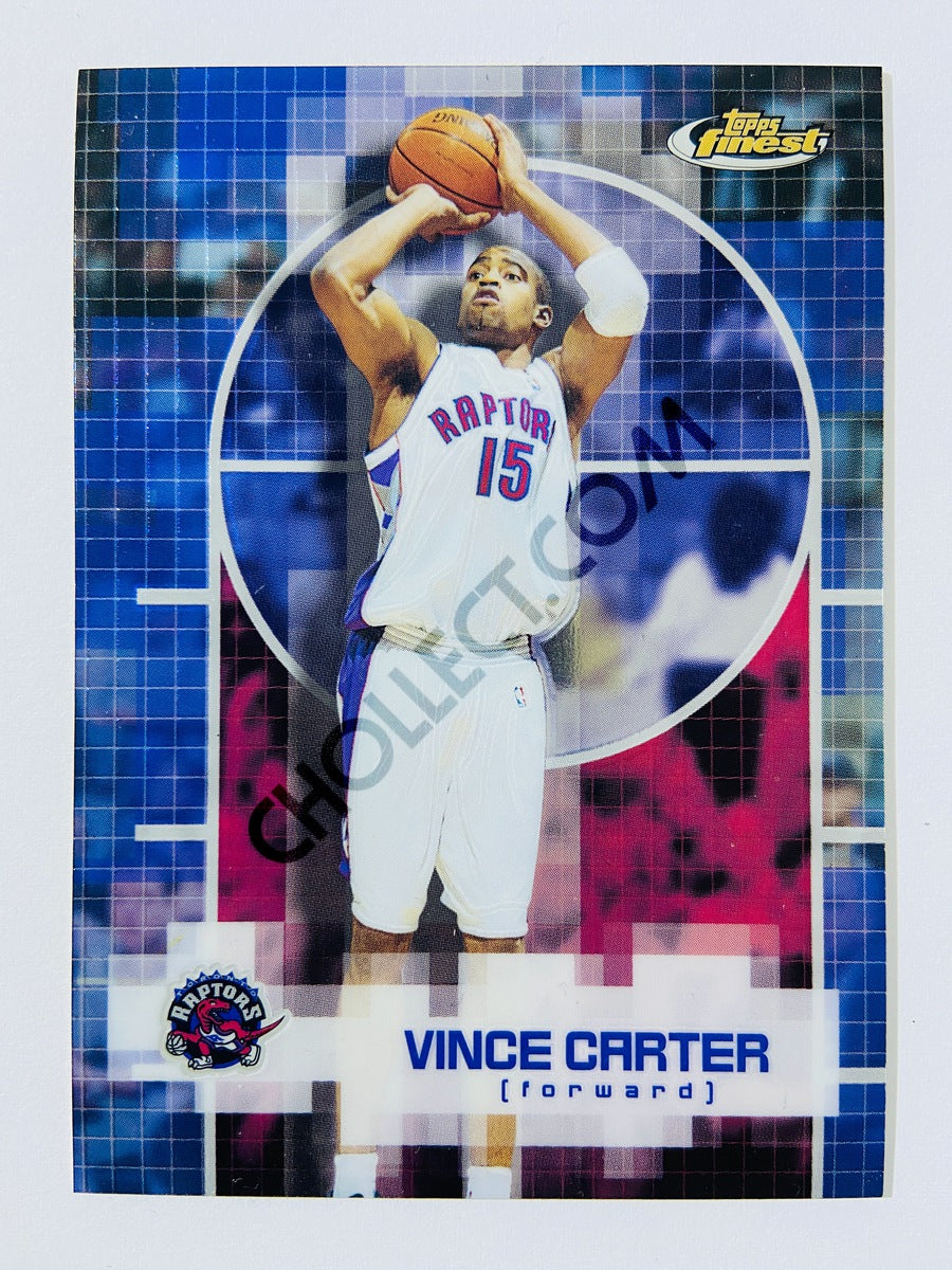 Vince Carter – Toronto Raptors 2000 Topps Finest #15
