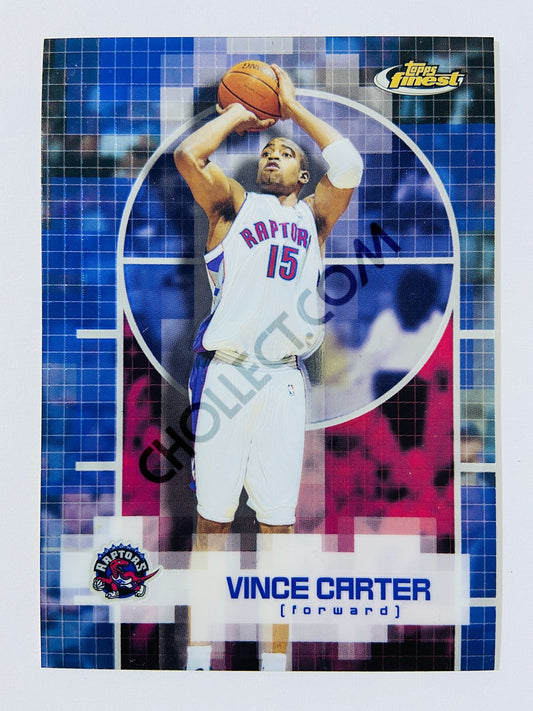 Vince Carter – Toronto Raptors 2000 Topps Finest #15