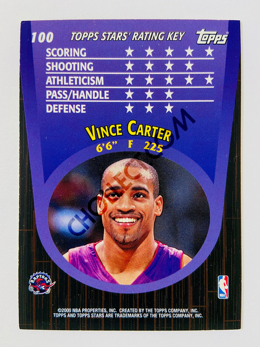 Vince Carter – Toronto Raptors 2000-01 Topps Stars #100
