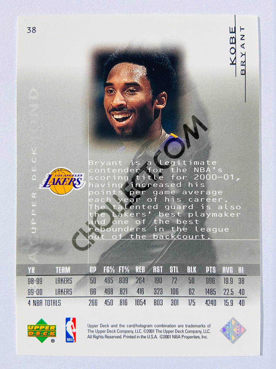 Kobe Bryant - Los Angeles Lakers 2000-01 Upper Deck Black Diamond #38