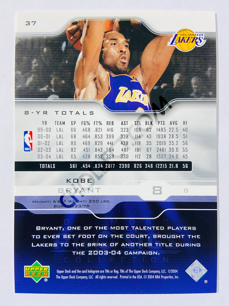 Kobe Bryant - Los Angeles Lakers 2004 Upper Deck Diamond Prosigs Collection #37