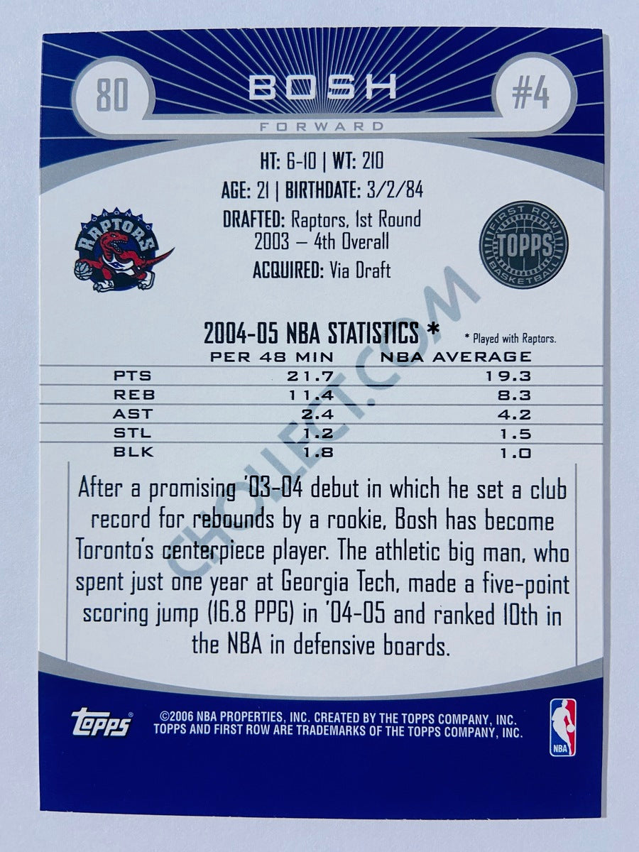 Chris Bosh - Toronto Raptors 2006-07 Topps #80
