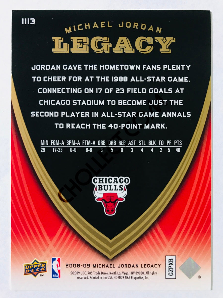 Michael Jordan - Chicago Bulls 2008-09 Michael Jordan Legacy #1113