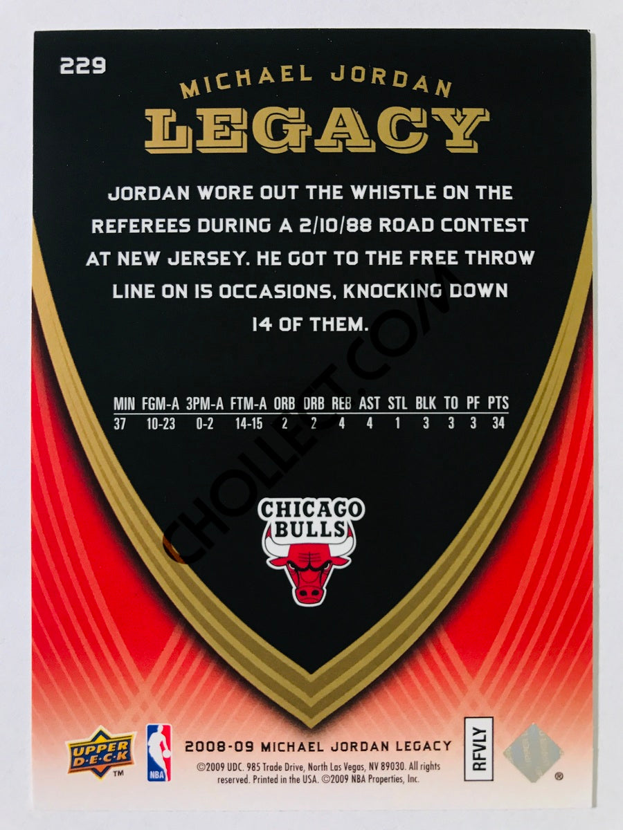 Michael Jordan - Chicago Bulls 2008-09 Michael Jordan Legacy #229