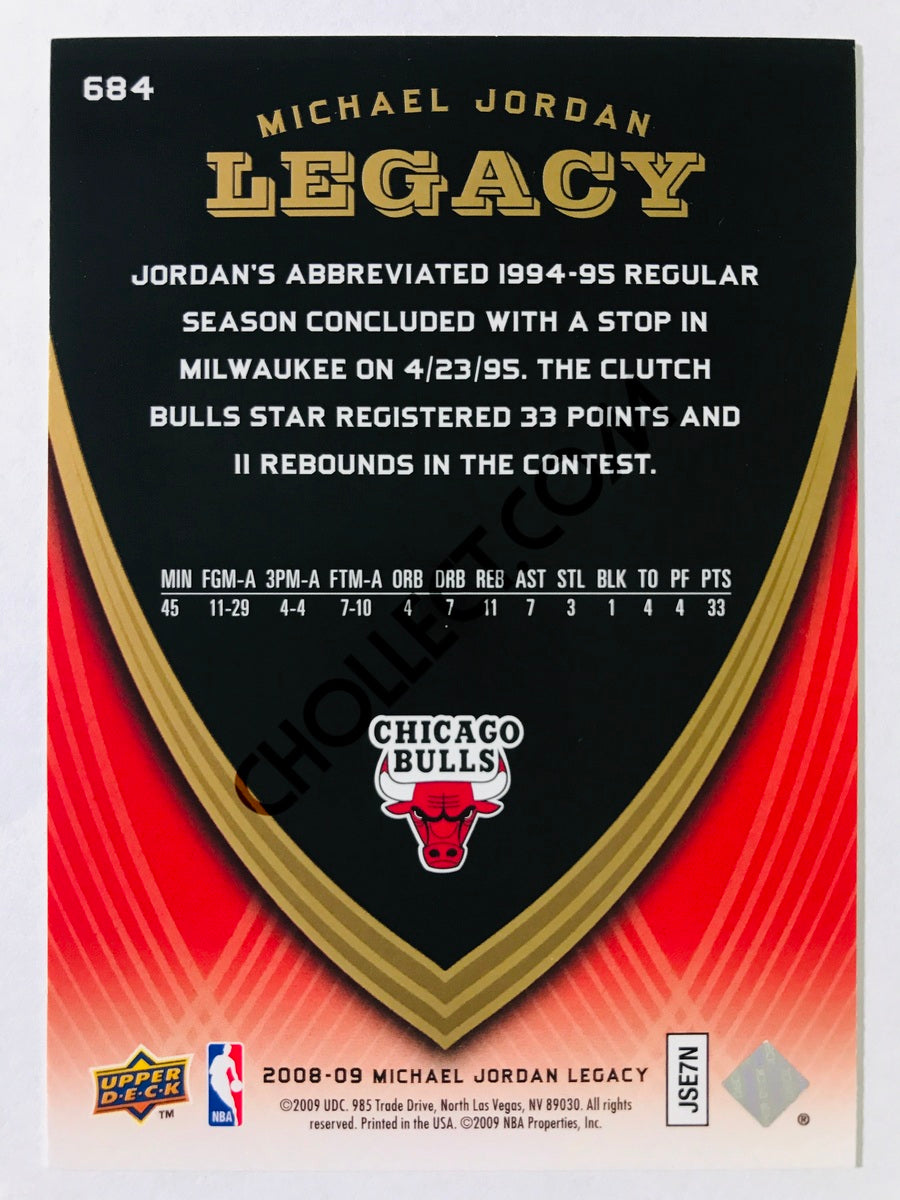 Michael Jordan - Chicago Bulls 2008-09 Michael Jordan Legacy #684