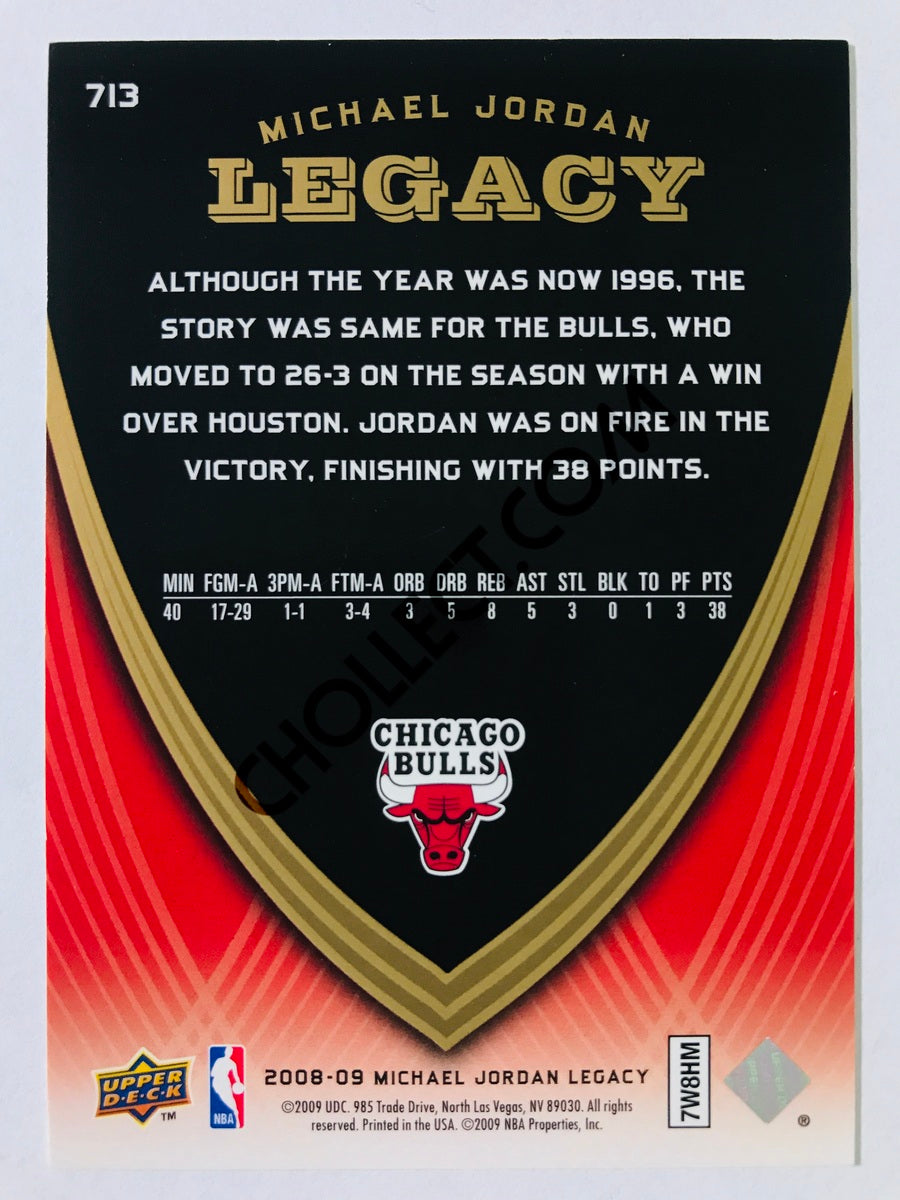 Michael Jordan - Chicago Bulls 2008-09 Michael Jordan Legacy #713