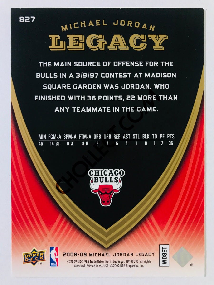Michael Jordan - Chicago Bulls 2008-09 Michael Jordan Legacy #827