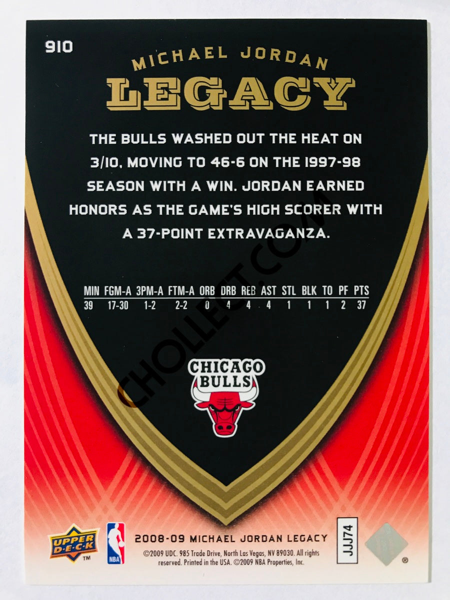 Michael Jordan - Chicago Bulls 2008-09 Michael Jordan Legacy #910