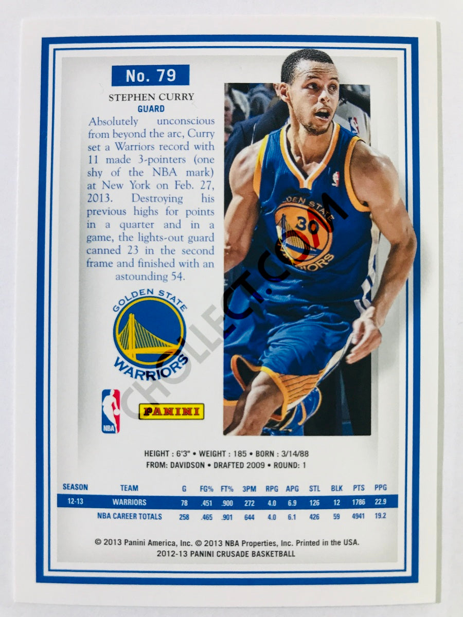 Stephen Curry - Golden State Warriors 2012-13 Panini Crusade #79