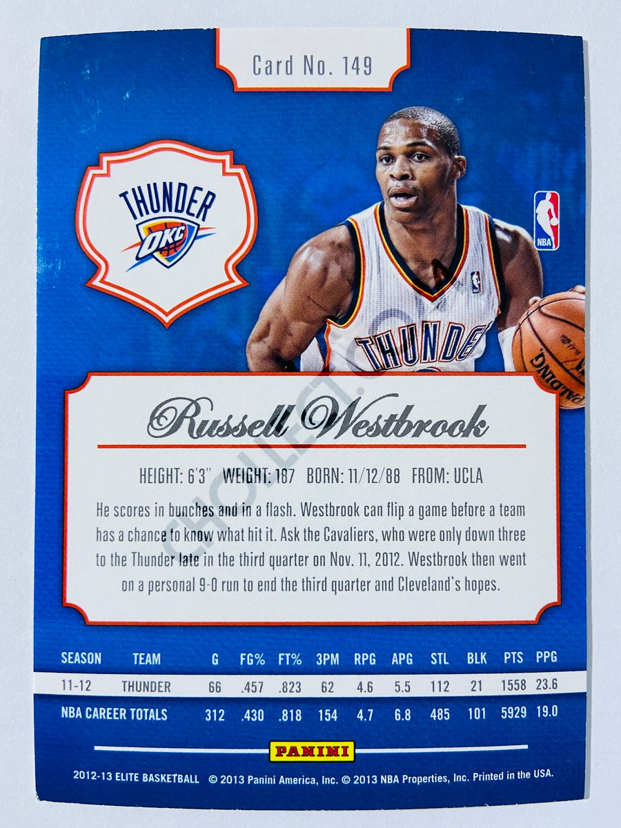 Russell Westbrook - Oklahoma City Thunder 2012-13 Panini Elite #149