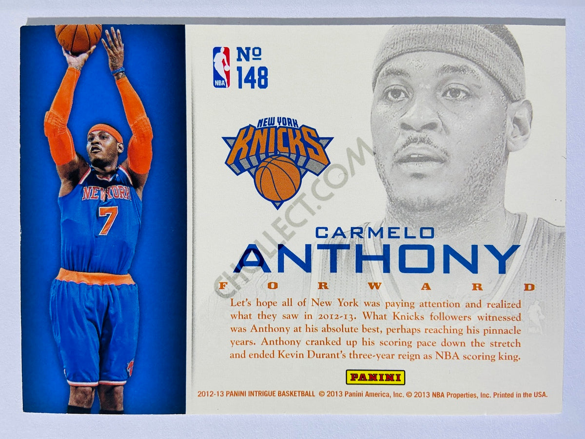 Carmelo Anthony - New York Knicks 2012-13 Panini Intrigue Intriguing Player #148