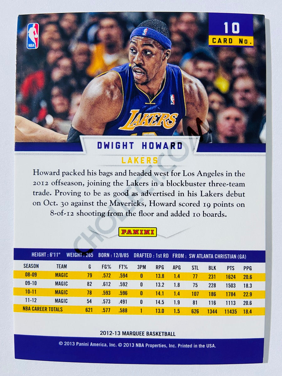 Dwight Howard – Los Angeles Lakers 2012-13 Panini Marquee #10