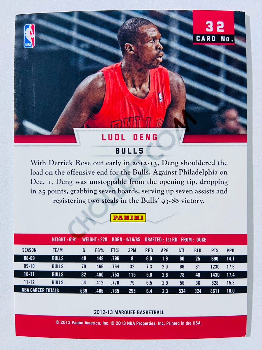 Luol Deng – Chicago Bulls 2012-13 Panini Marquee #32