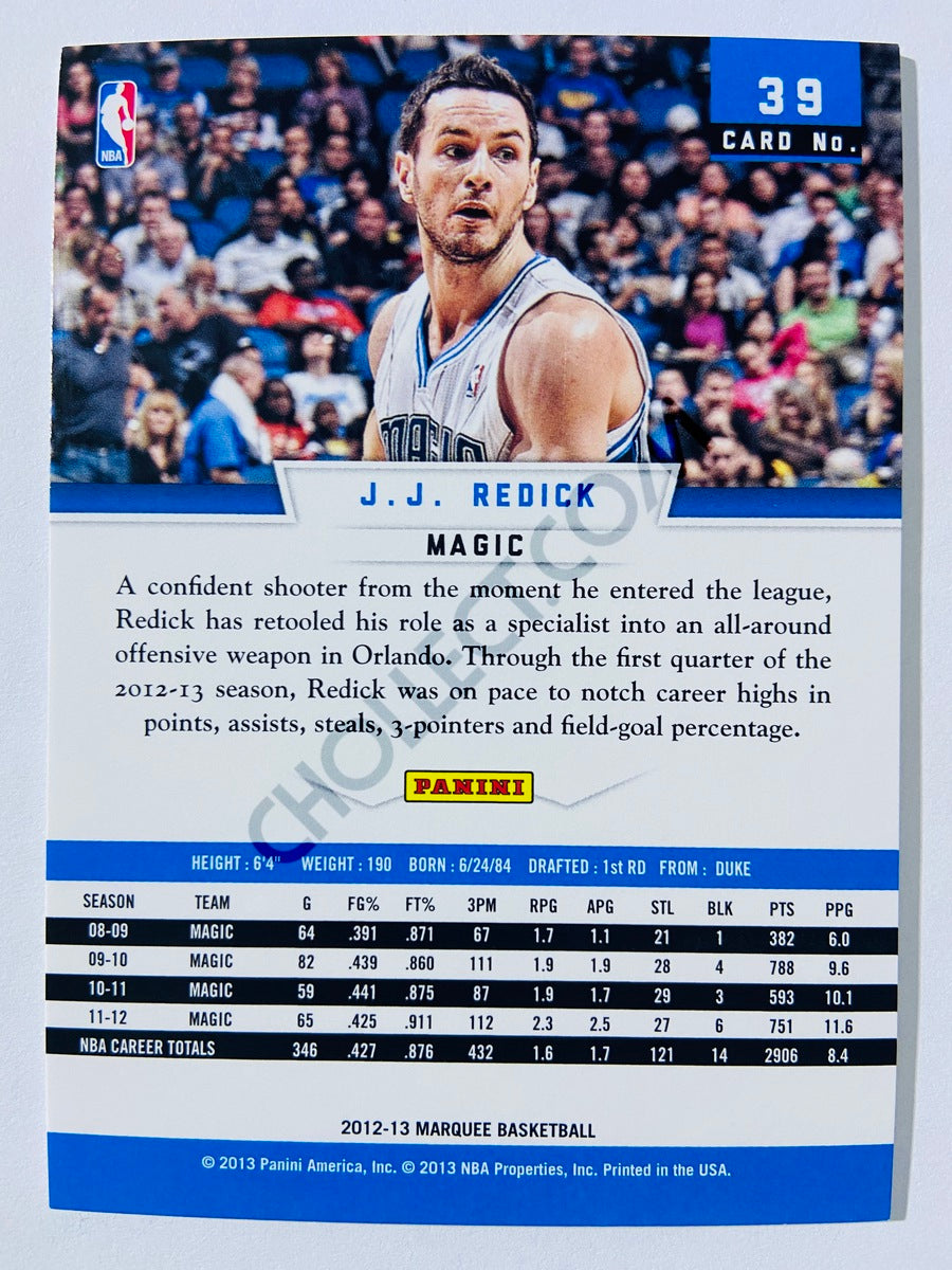 JJ Redick – Orlando Magic 2012-13 Panini Marquee #39