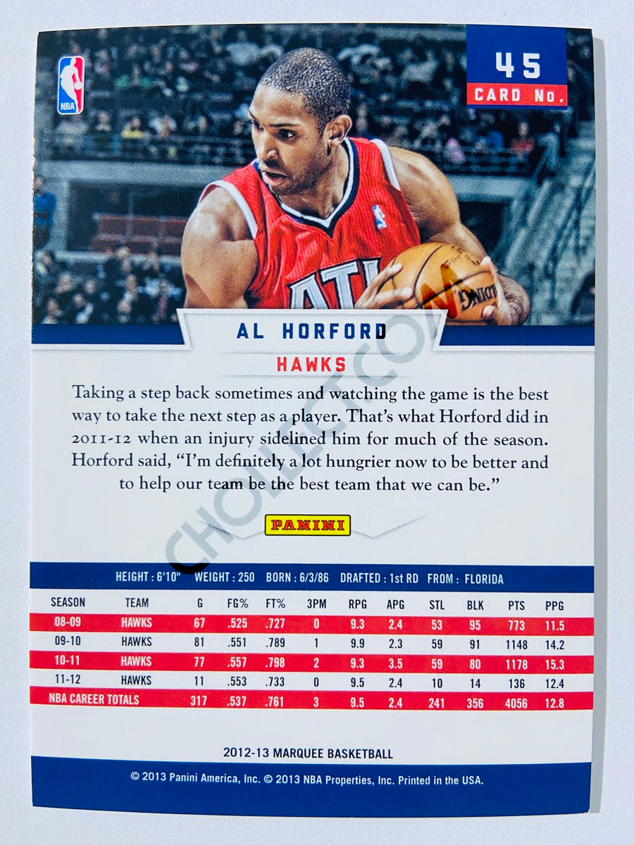Al Horford – Atlanta Hawks 2012-13 Panini Marquee #45