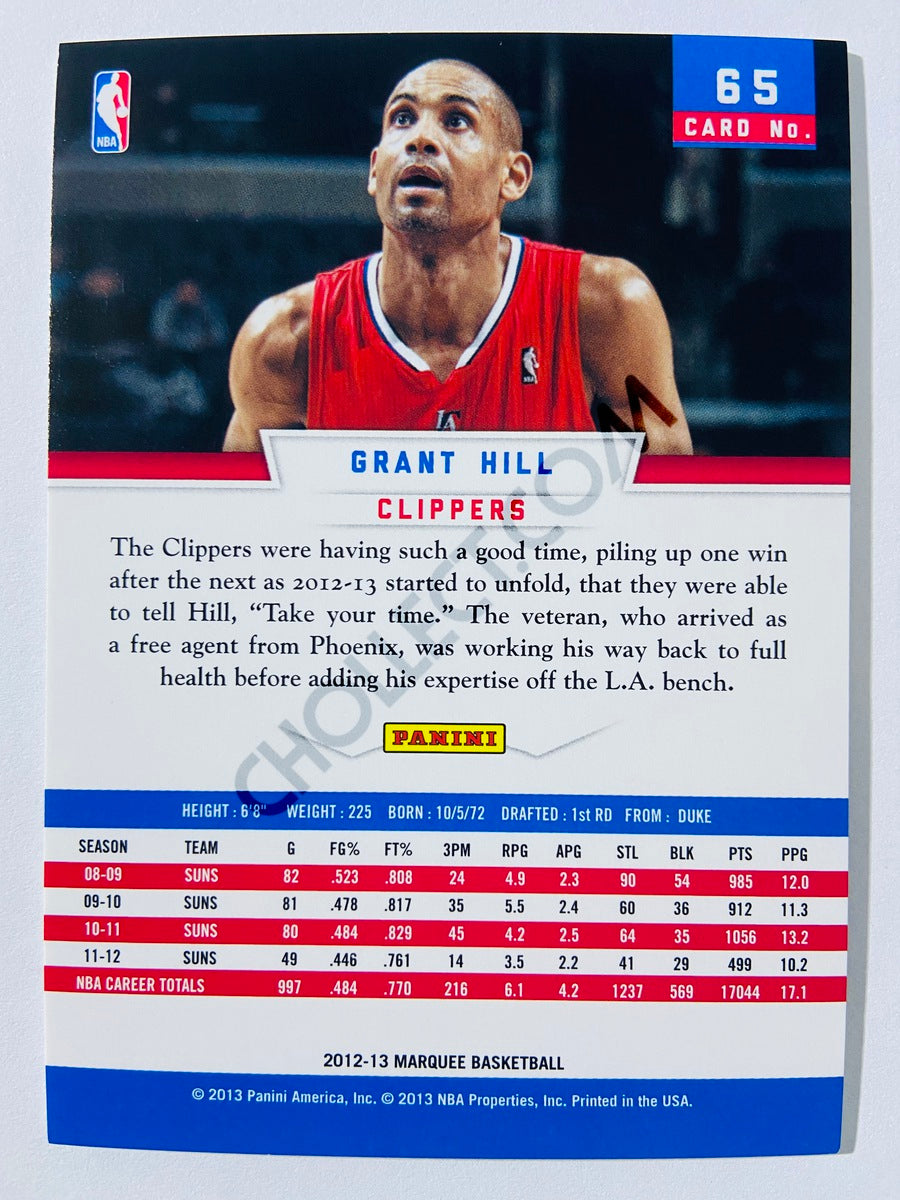 Grant Hill – Los Angeles Clippers 2012-13 Panini Marquee #65