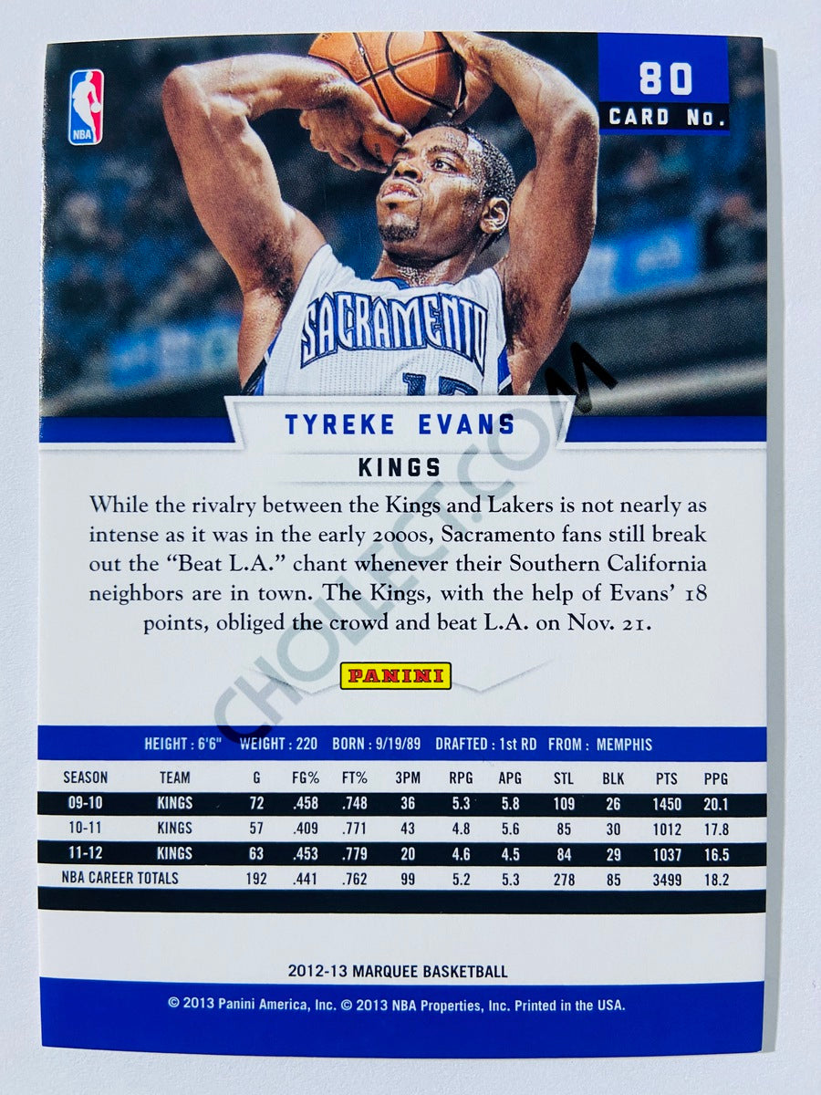 Tyreke Evans – Sacramento Kings 2012-13 Panini Marquee #80