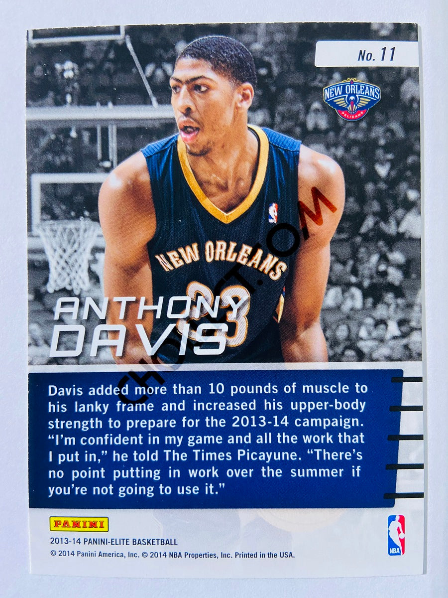Anthony Davis - New Orleans Pelicans 2013-14 Panini Elite Franchise Future #11