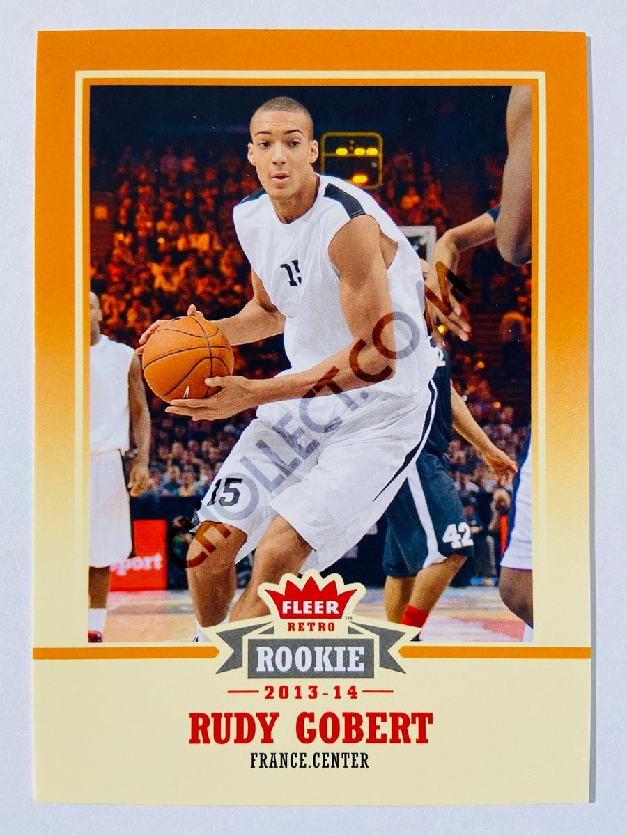 Rudy Gobert - France 2013-14 Fleer Retro Rookie #55