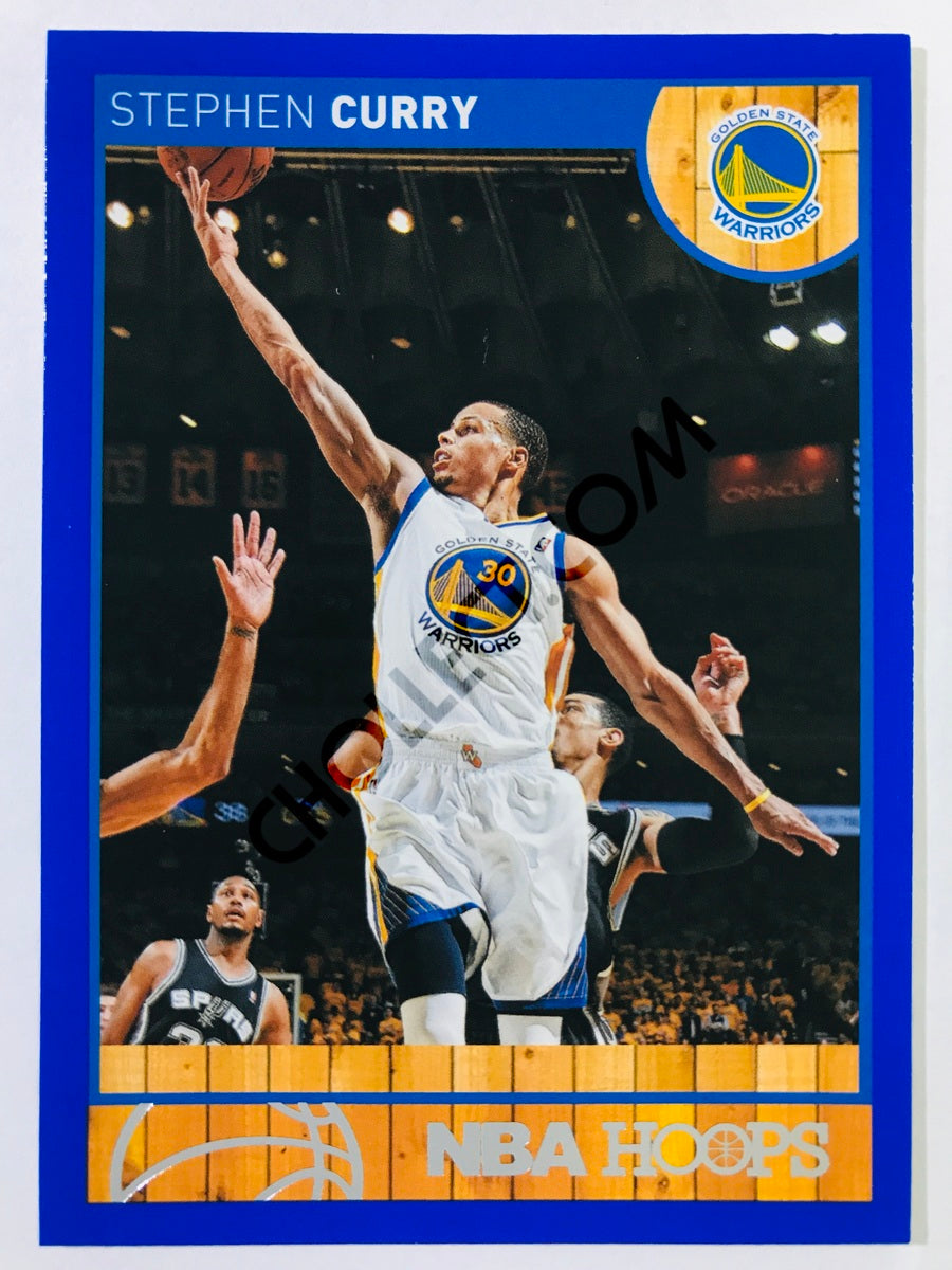Stephen Curry - Golden State Warriors 2013-14 Panini NBA Hoops #124 Blue Parallel